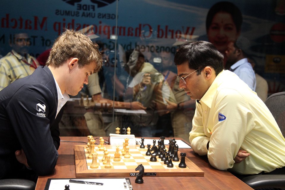 Anand - Carlsen: FIDE World Chess Championship 2013, Chennai, India